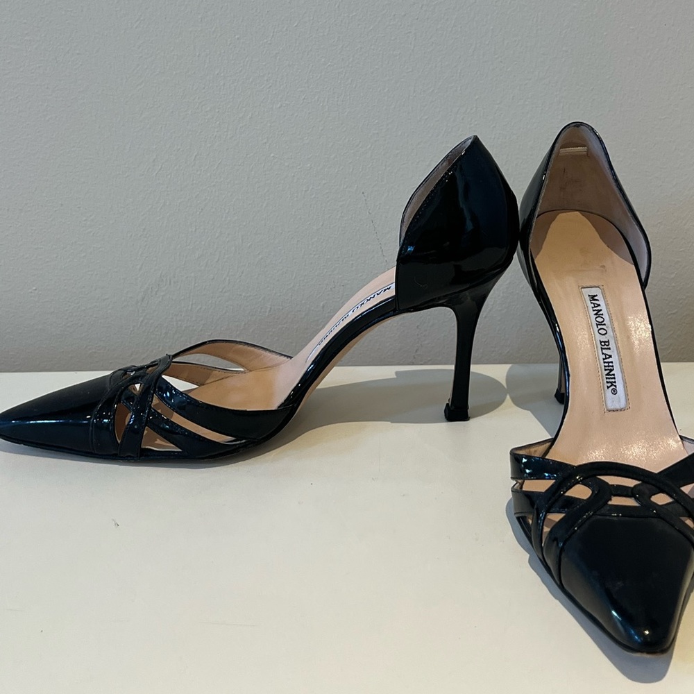 Monolo Blahnik heel